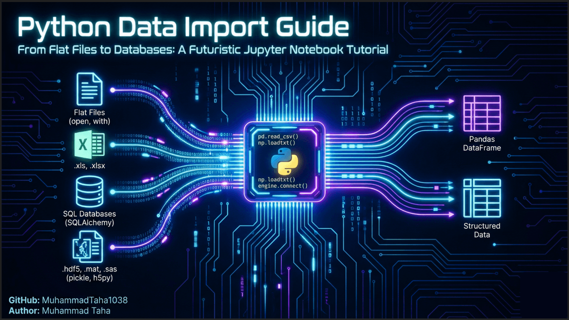 Importing Data in Python - Data Analysis Project built with Python, Pandas, Jupyter